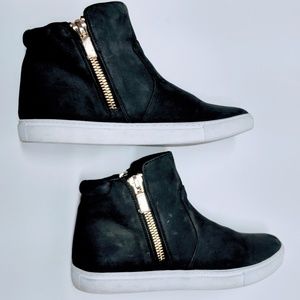 Kenneth Cole Leather Keenan Hi-Top Sneaker